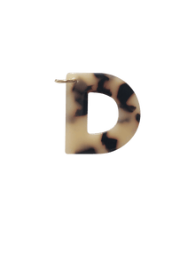 D Letter Charm