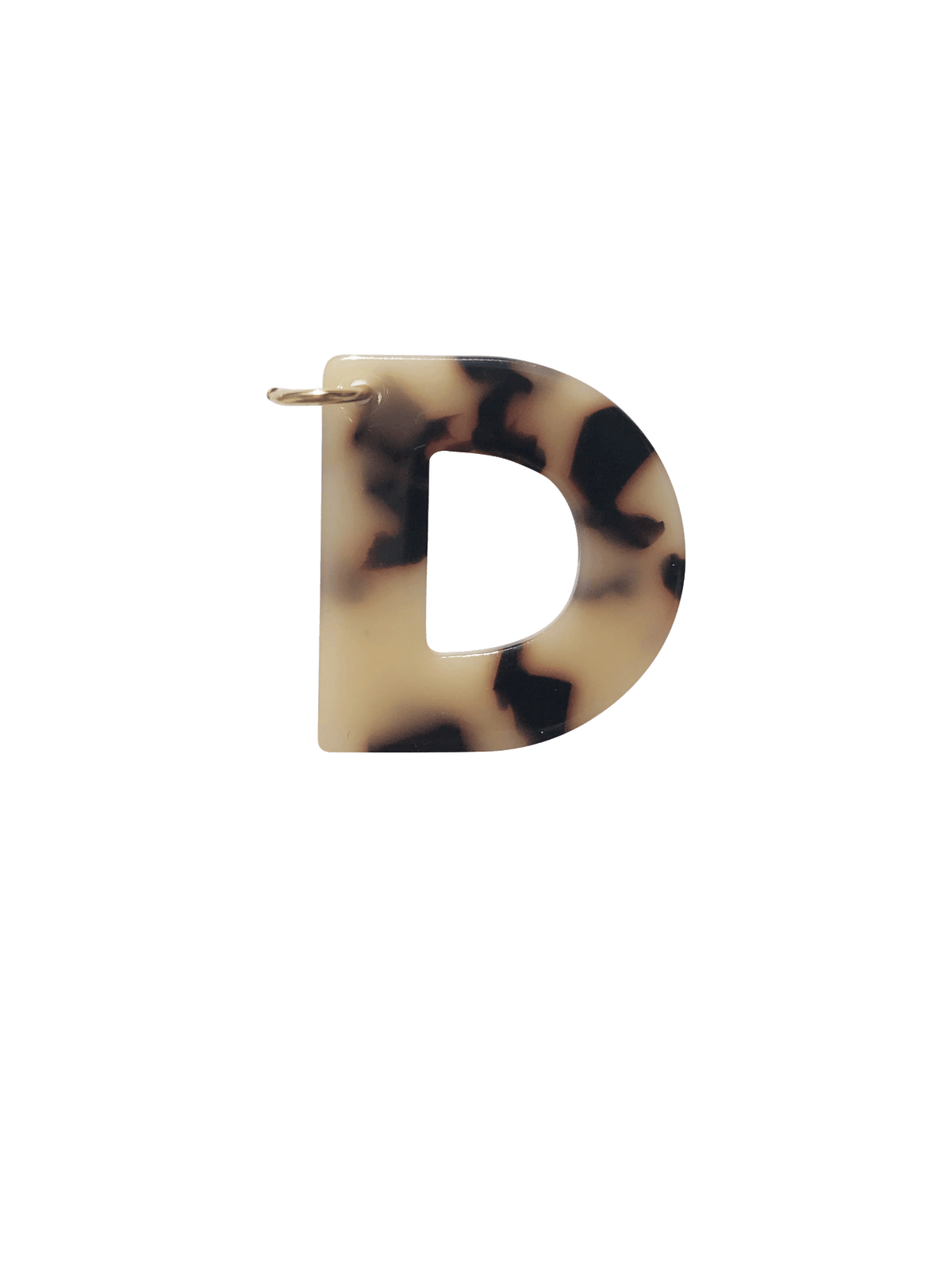 D Letter Charm