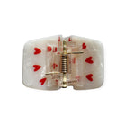 FEE HEARTS pearl white/red