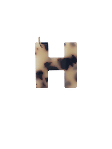 H Letter Charm