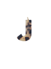 J Letter Charm