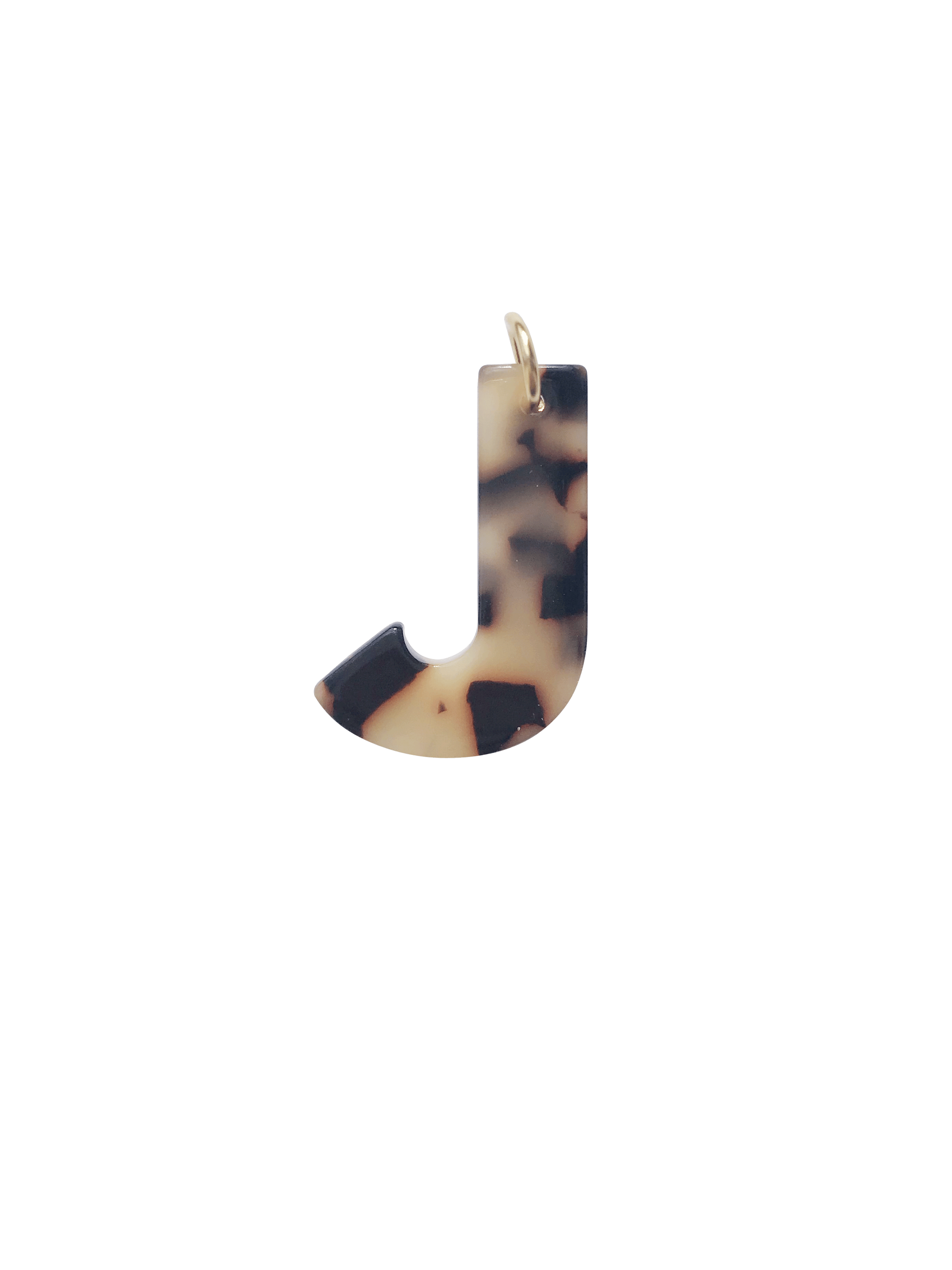 J Letter Charm