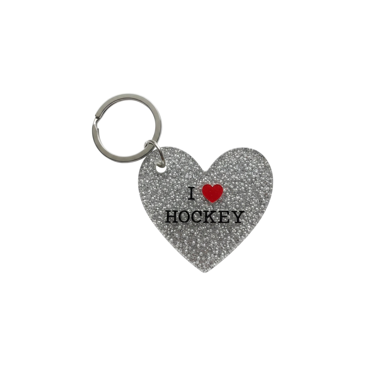 KEYTAG I love Hockey