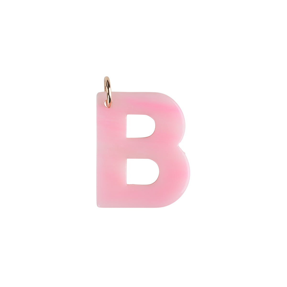 B Letter Charm