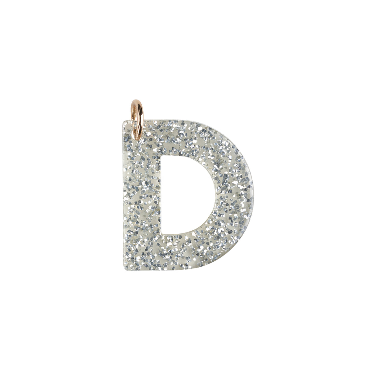 D Letter Charm