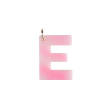 E Letter Charm