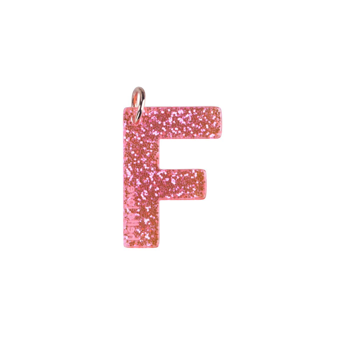 F Letter Charm