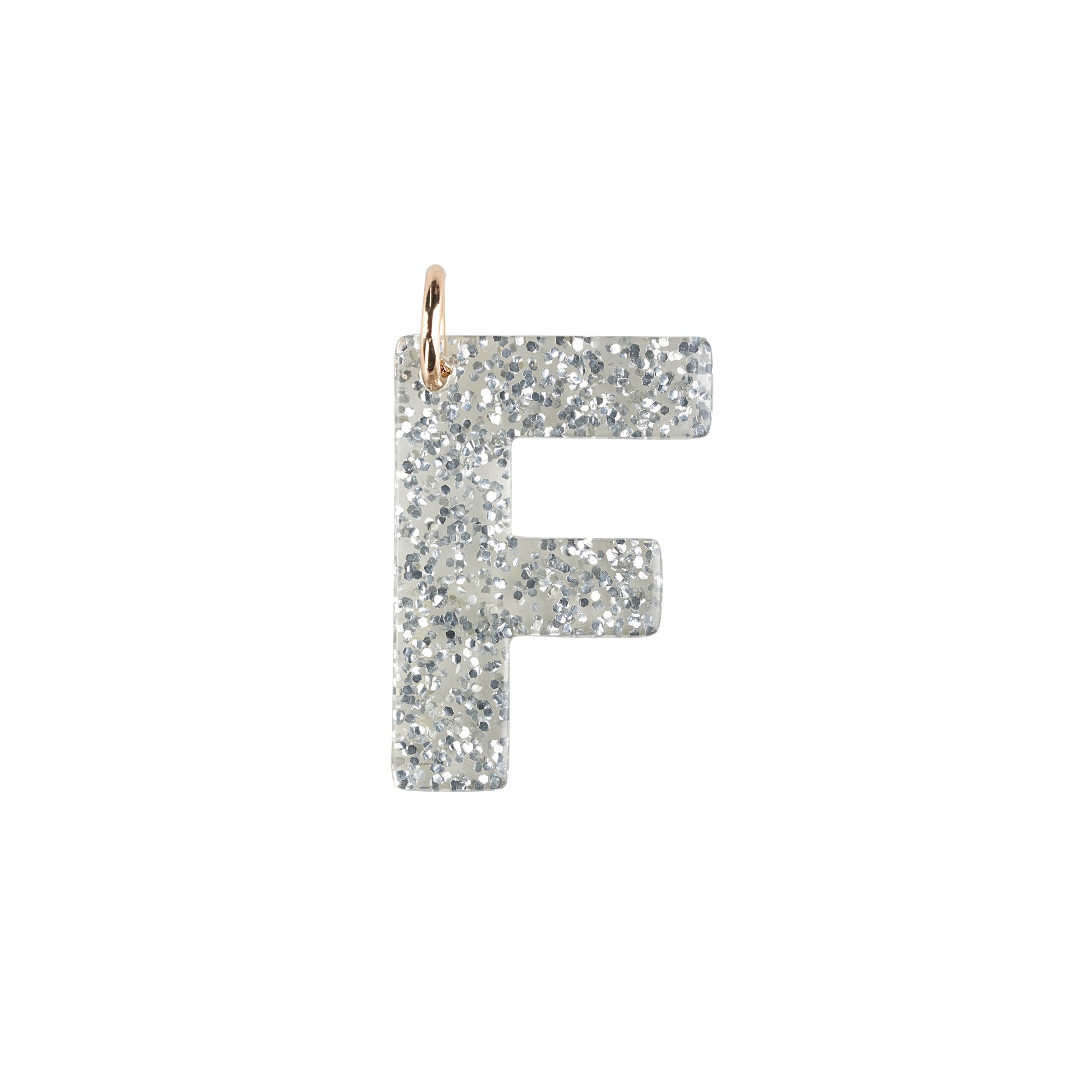 F Letter Charm