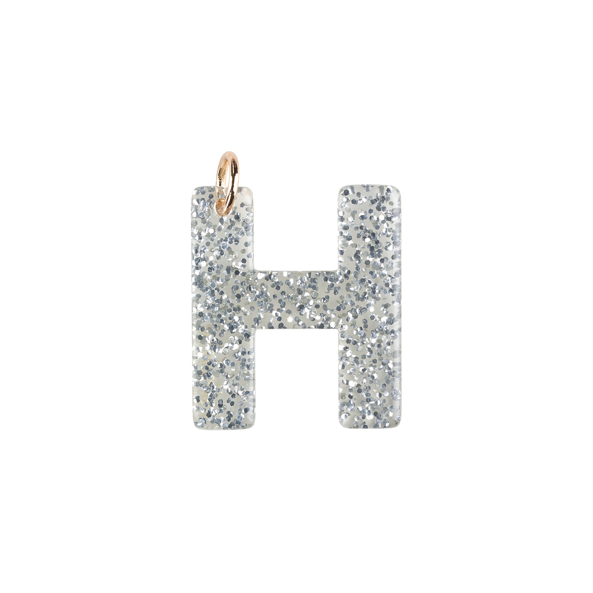 H Letter Charm