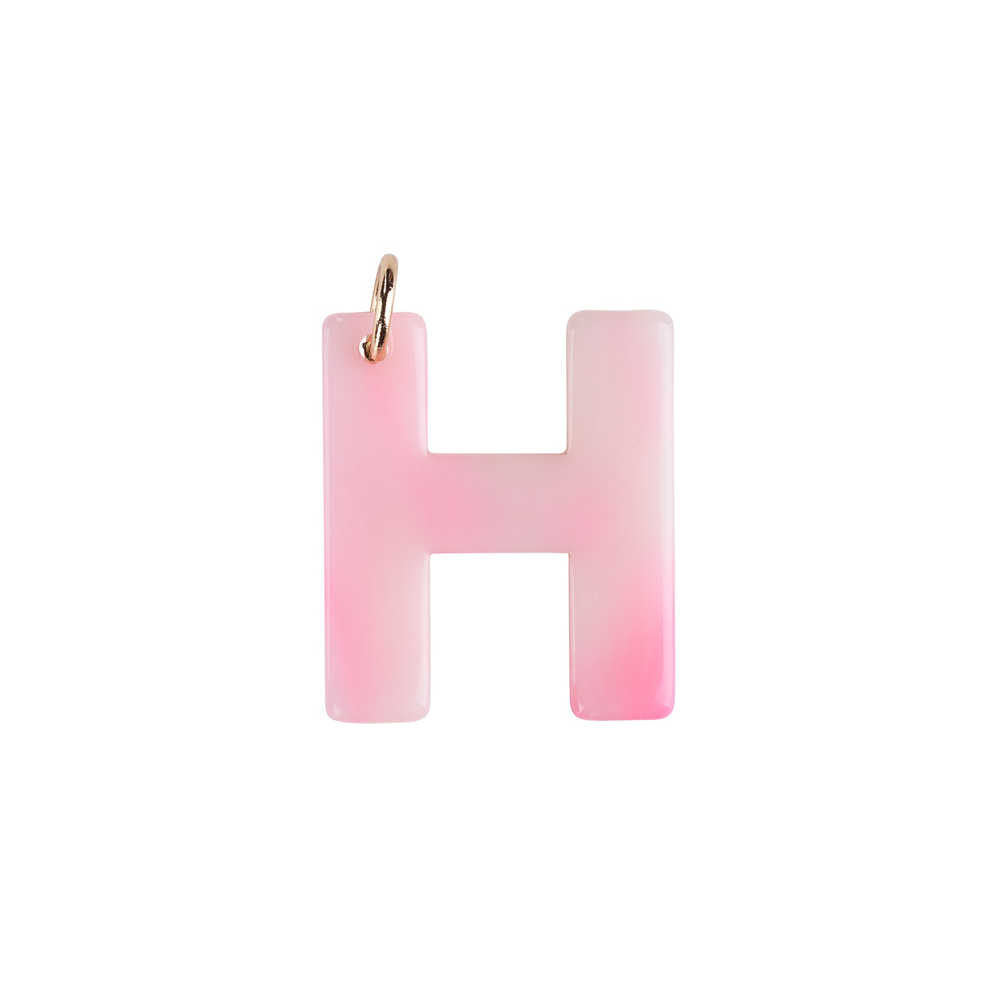 H Letter Charm