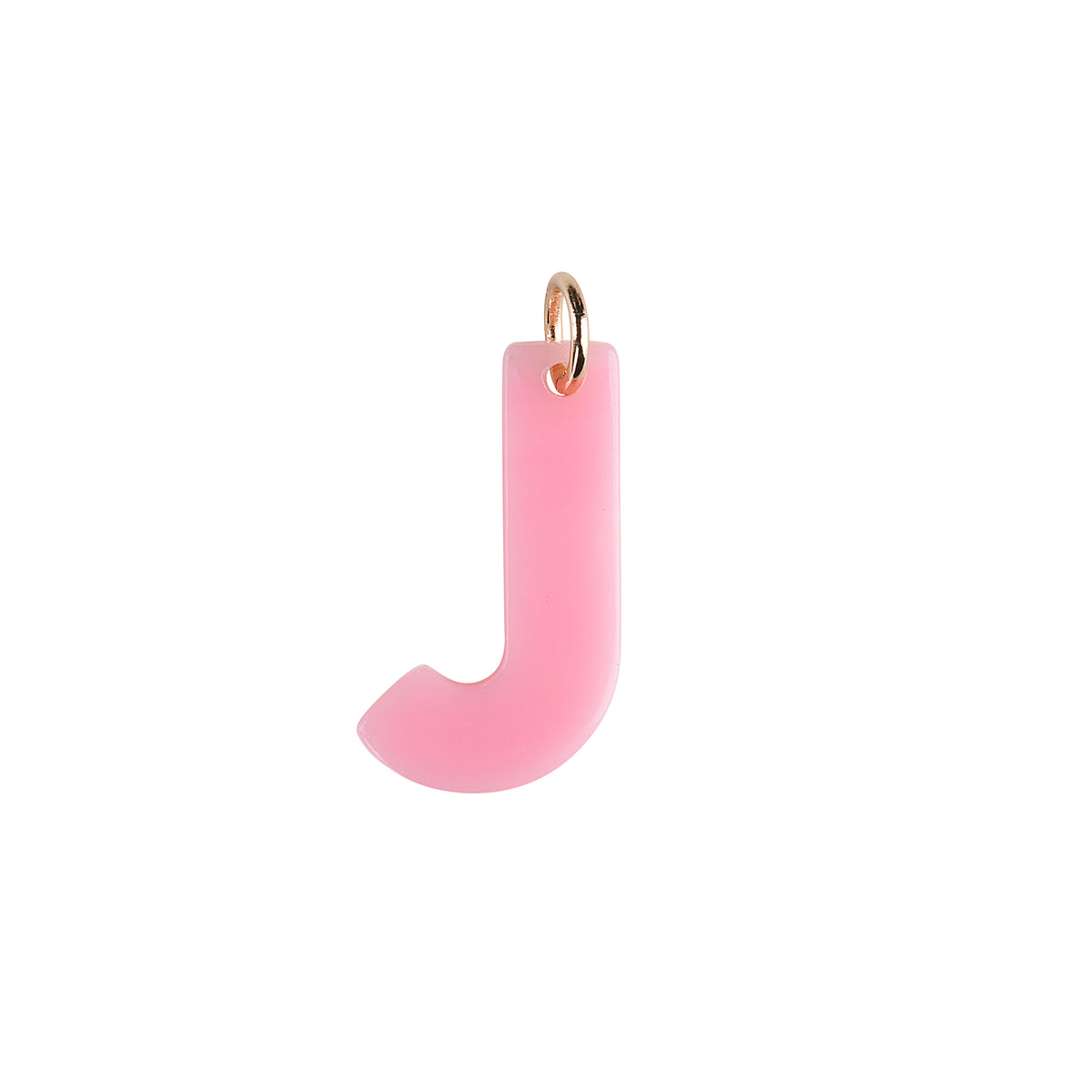 J Letter Charm
