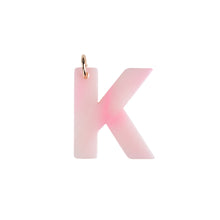 K Letter Charm