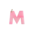M Letter Charm