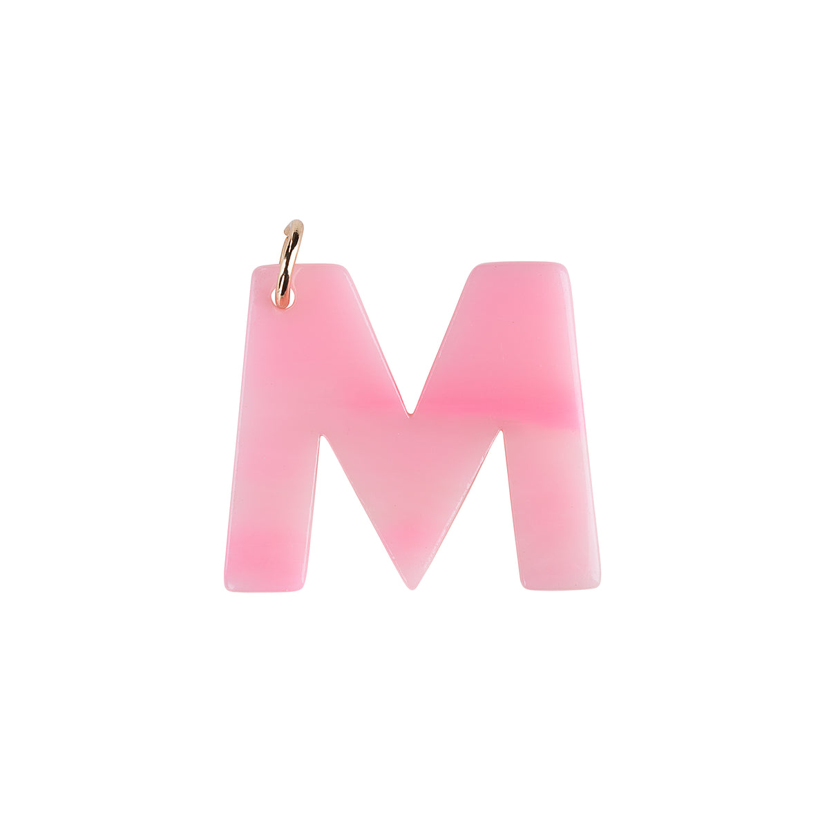 M Letter Charm