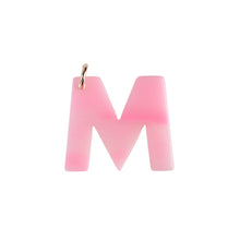 M Letter Charm