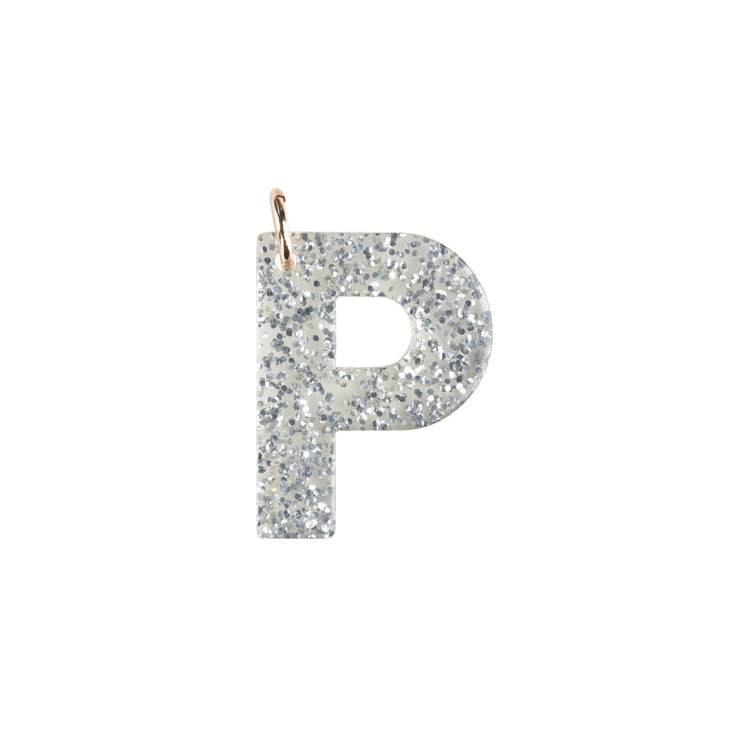 P Letter Charm