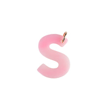 S Letter Charm