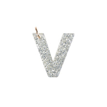 V Letter Charm