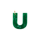 U Letter Charm