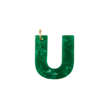 U Letter Charm