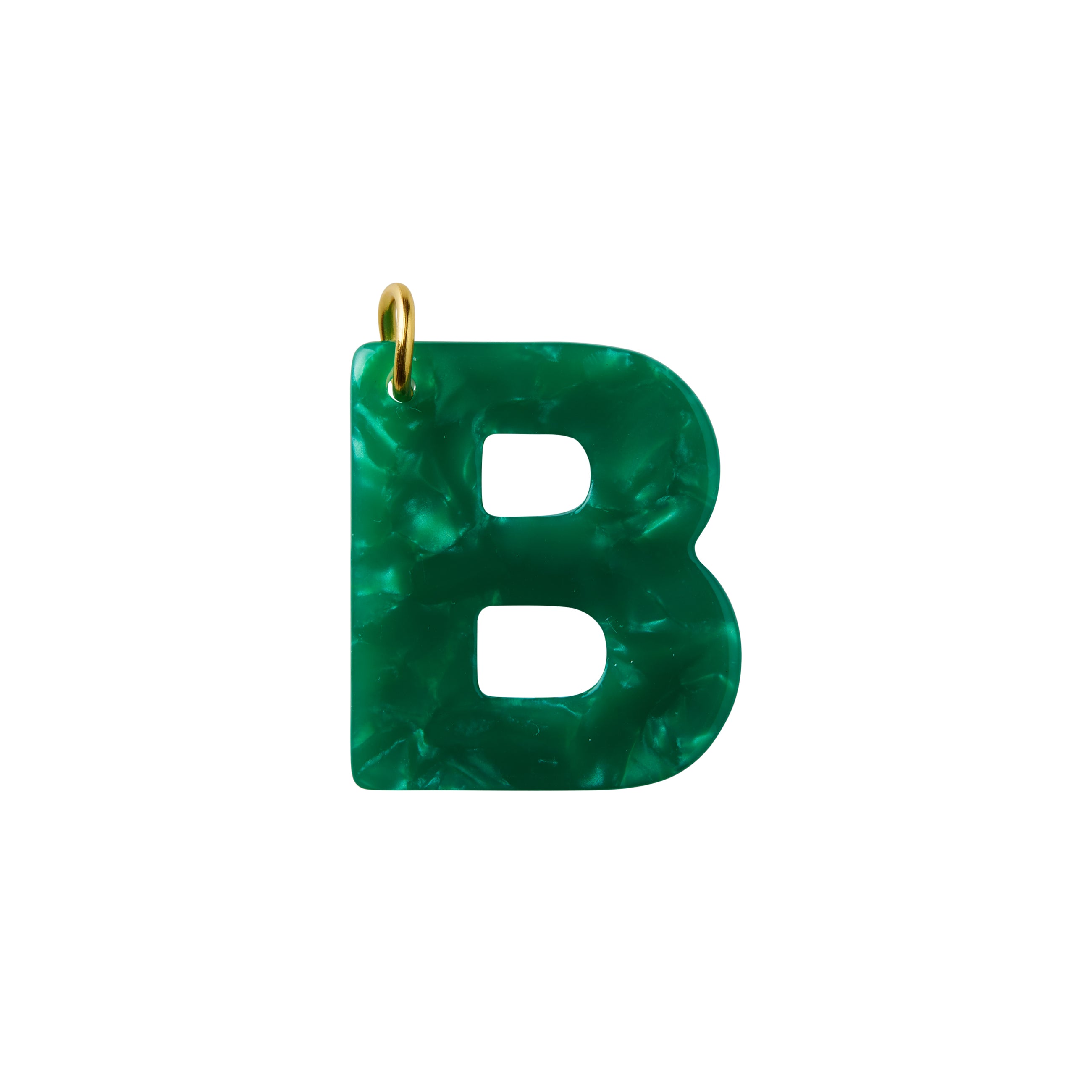 B Letter Charm