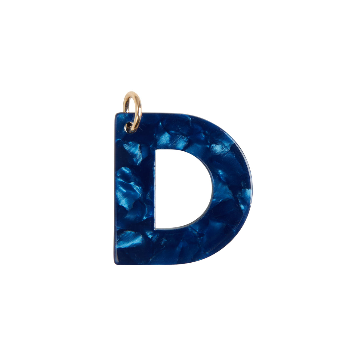 D Letter Charm