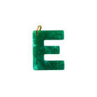 E Letter Charm