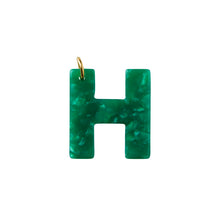 H Letter Charm