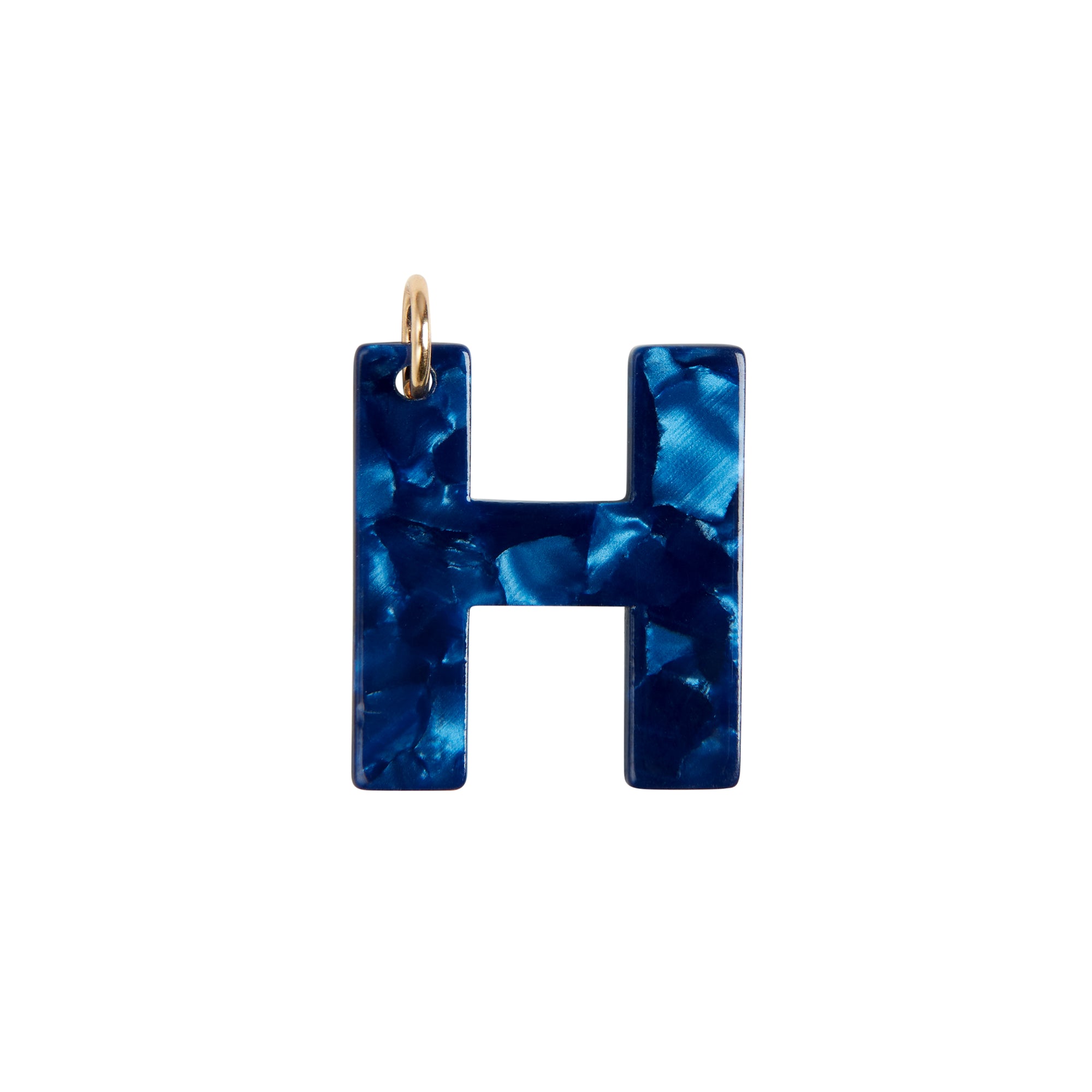 H Letter Charm
