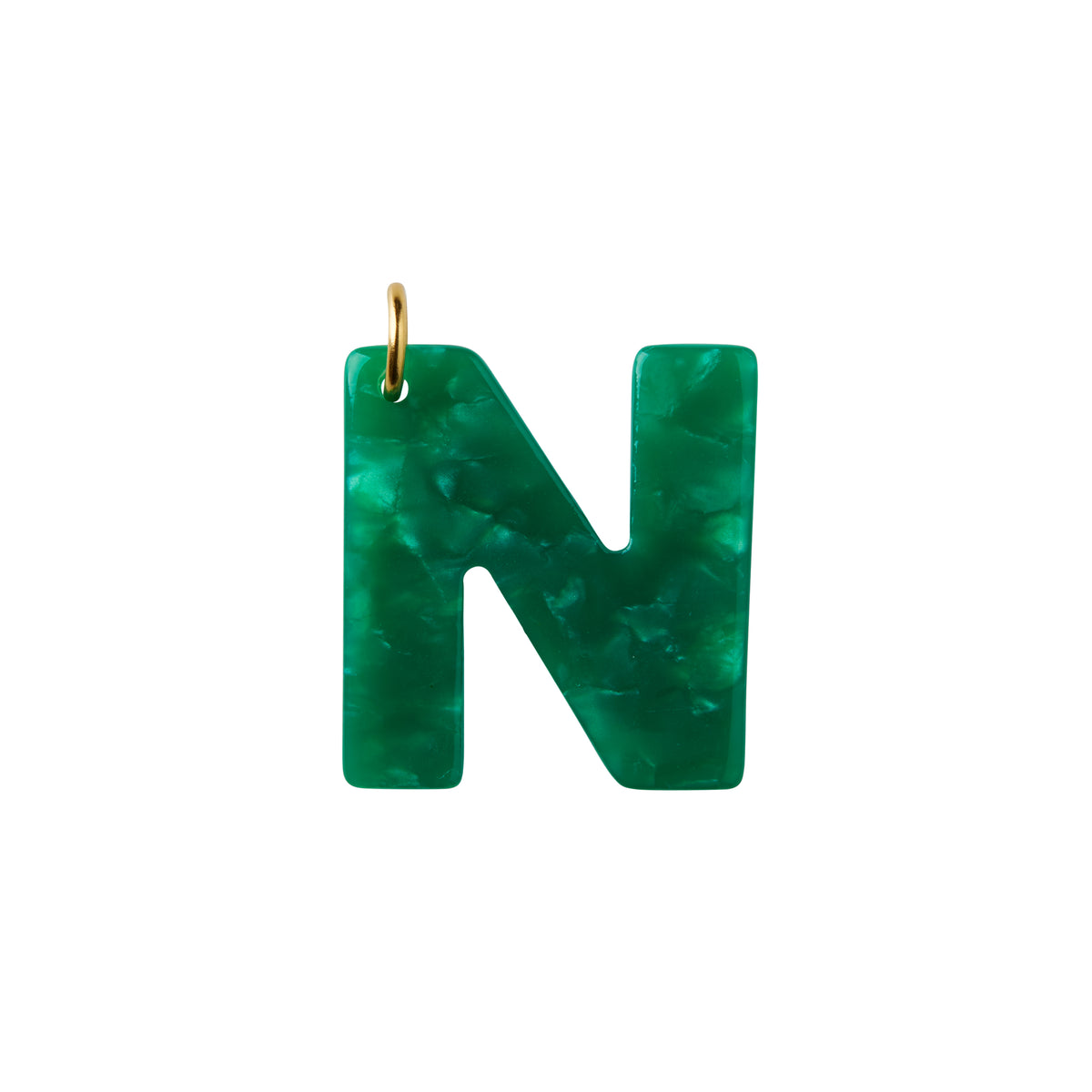 N Letter Charm