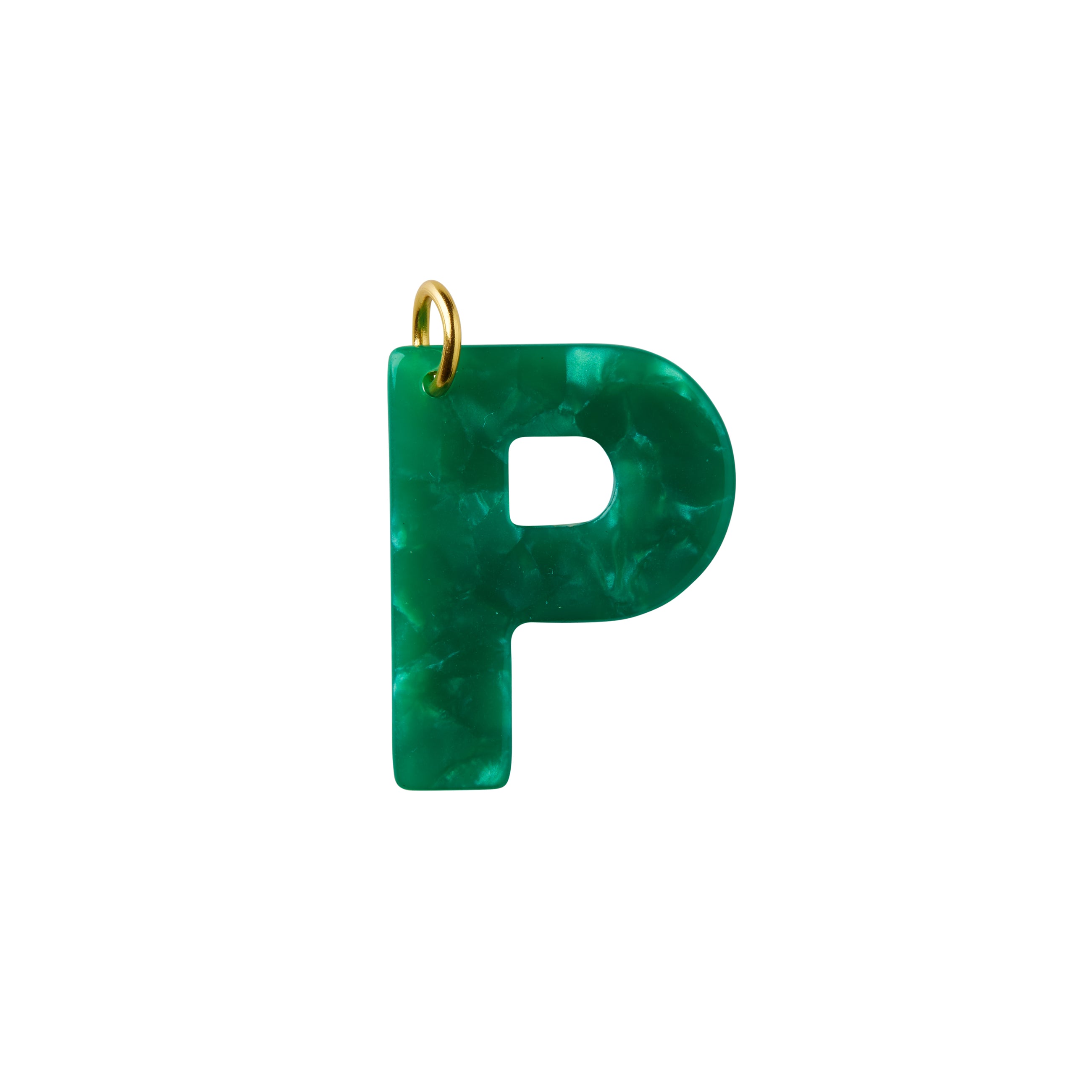 P Letter Charm