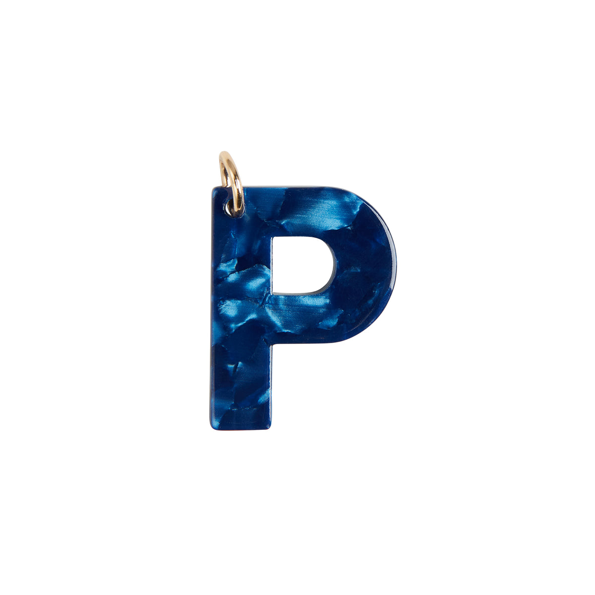 P Letter Charm