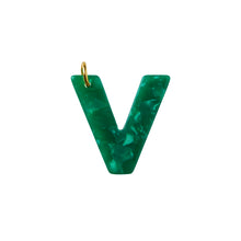 V Letter Charm