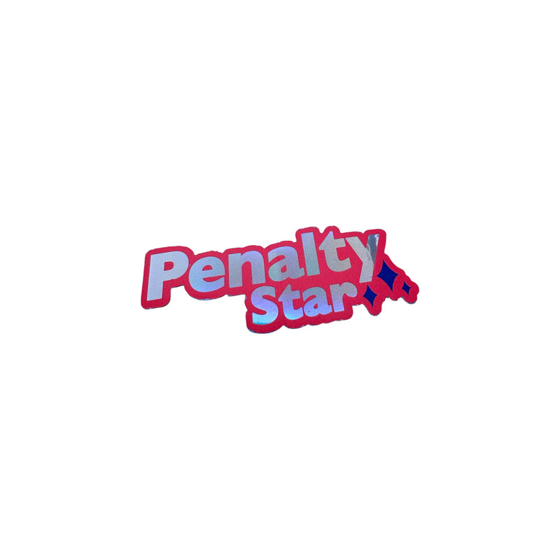Sticker PENALTY STAR orange