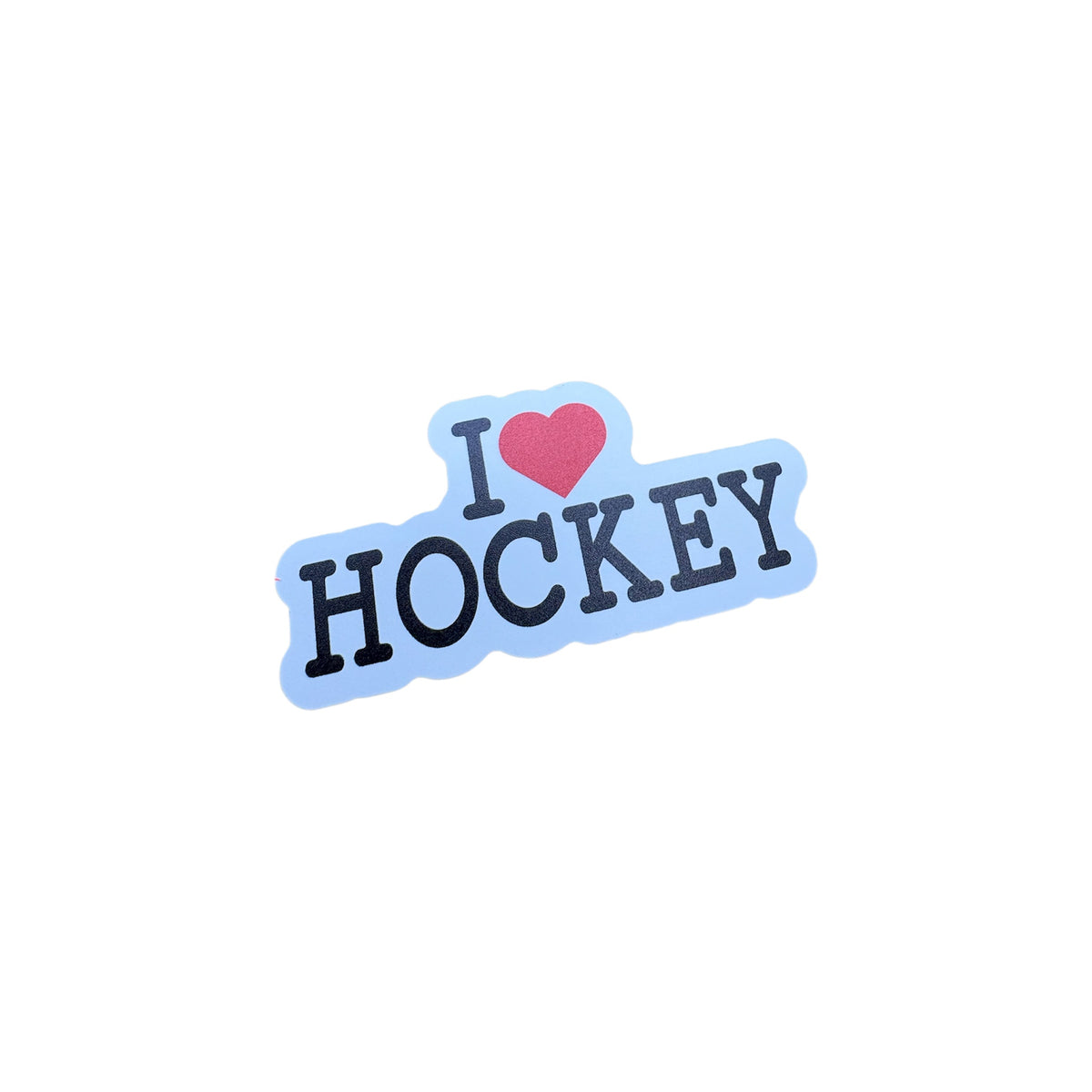 Sticker I LOVE HOCKEY