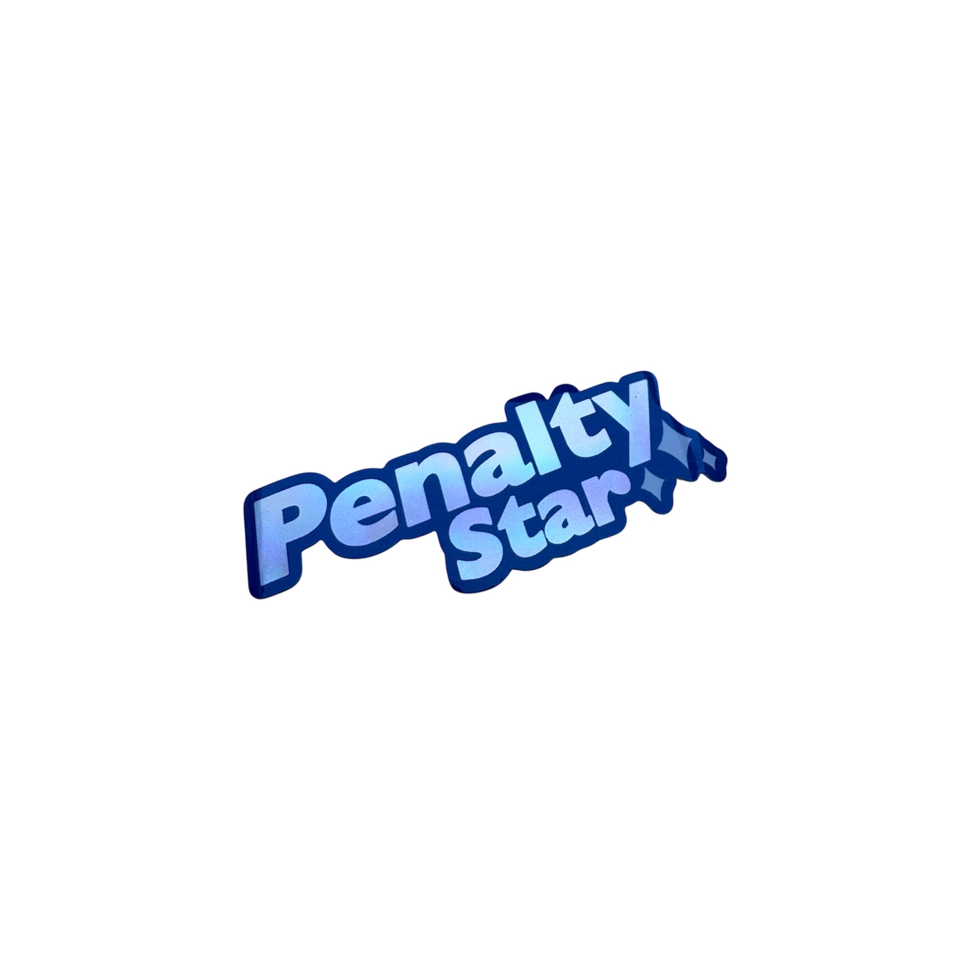 Sticker PENALTY STAR blue