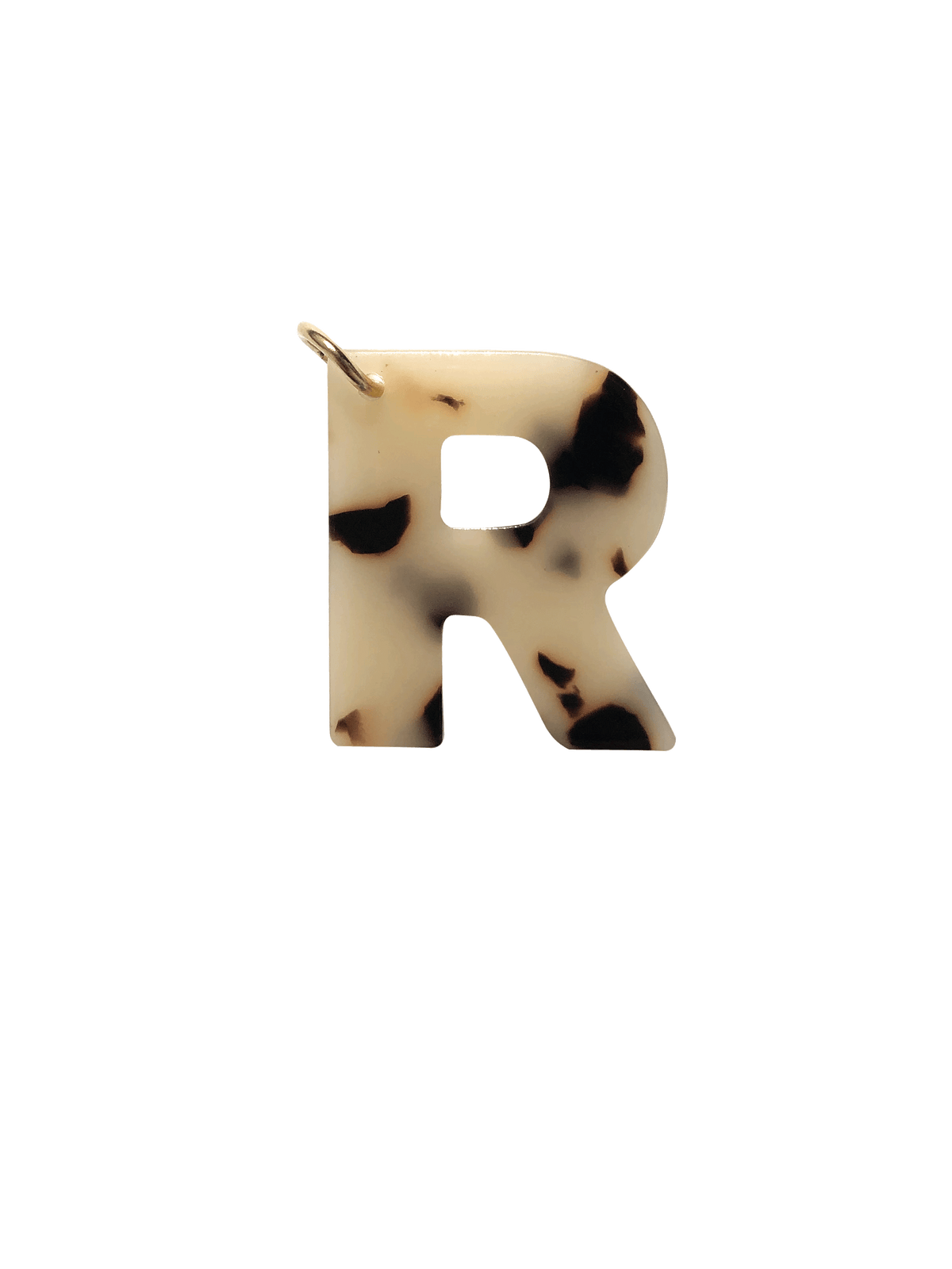R Letter Charm