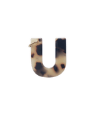U Letter Charm