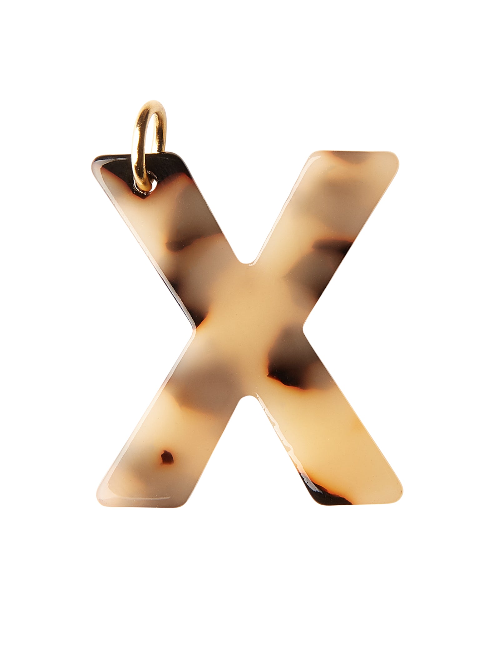 X Letter Charm